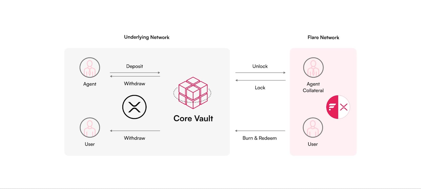 Core vault fxrp